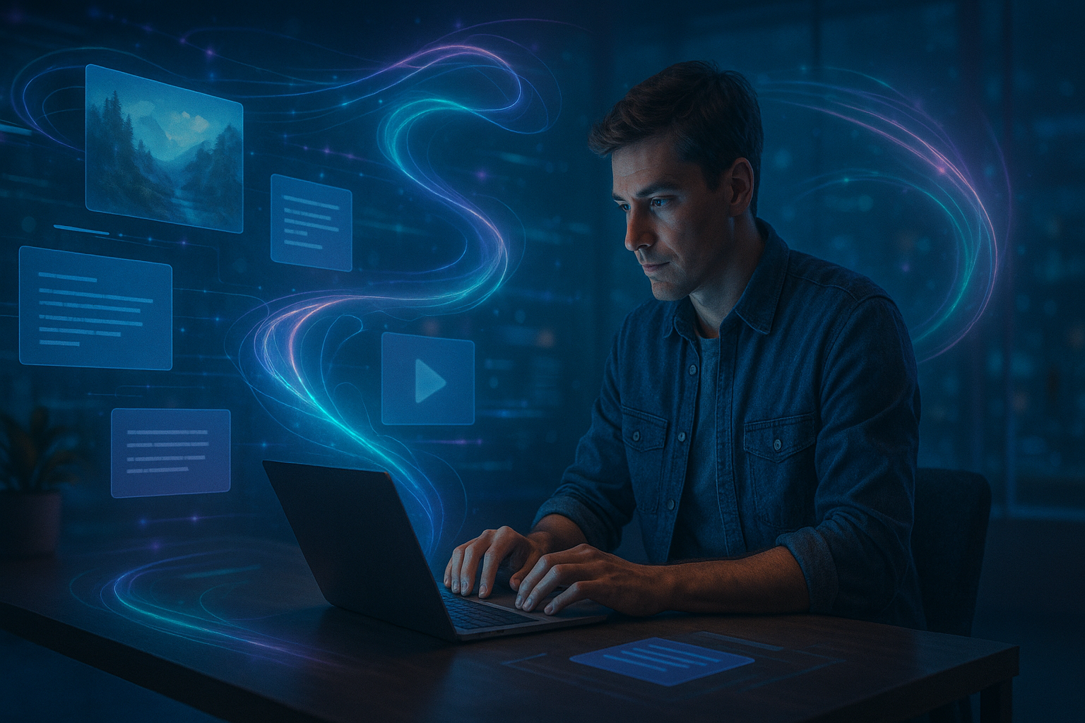 IA para Criadores de Conteúdo: do Brainstorming à Produção Automatizada