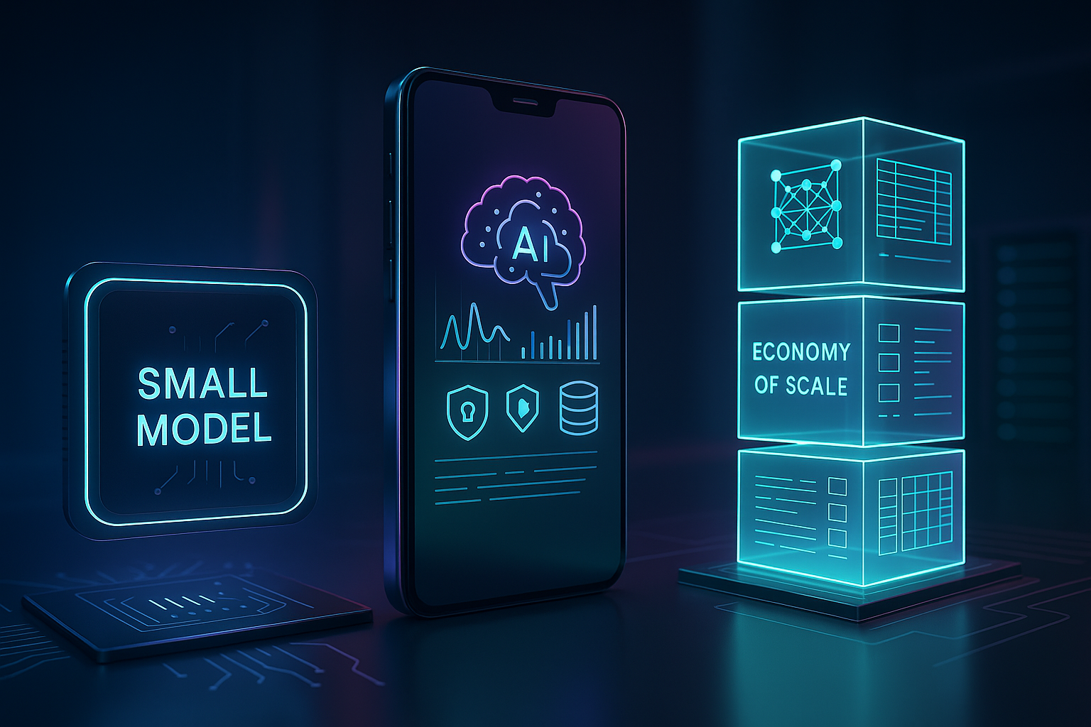 Modelos de Negócio na Era da IA: Small Models, Soluções On-Device e Economia de Escala